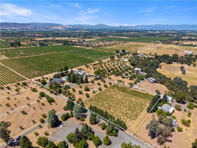 Ranch aerial view
