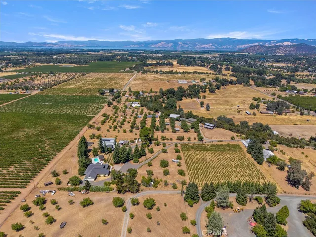 Ranch aerial view