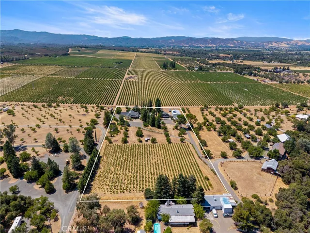 Ranch aerial view
