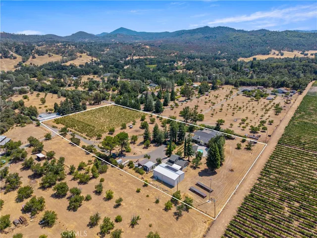Ranch aerial view