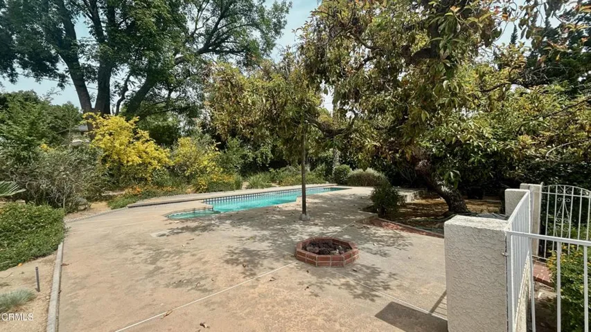 Backyard pool
