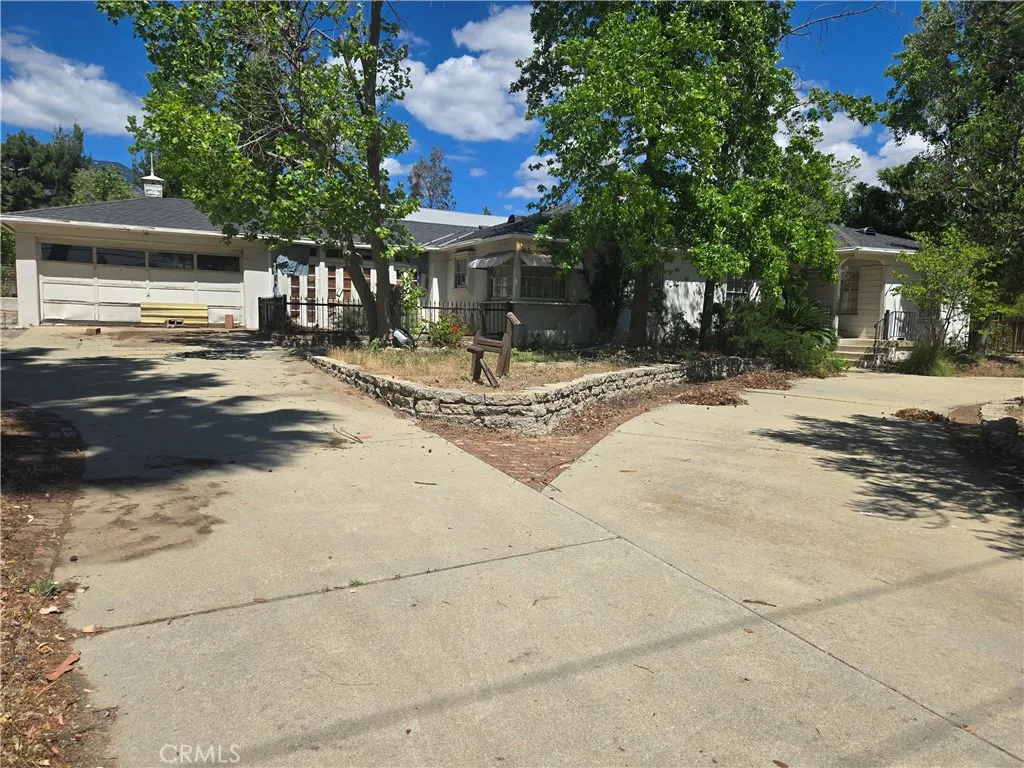 Driveway and circular driveway