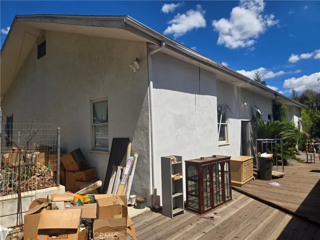 2 story back building
