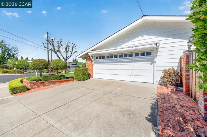 Located on Side of home