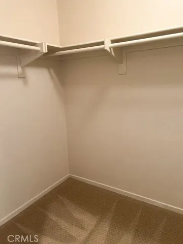 One walkin closet in the Primary bedroom and one double slider closet