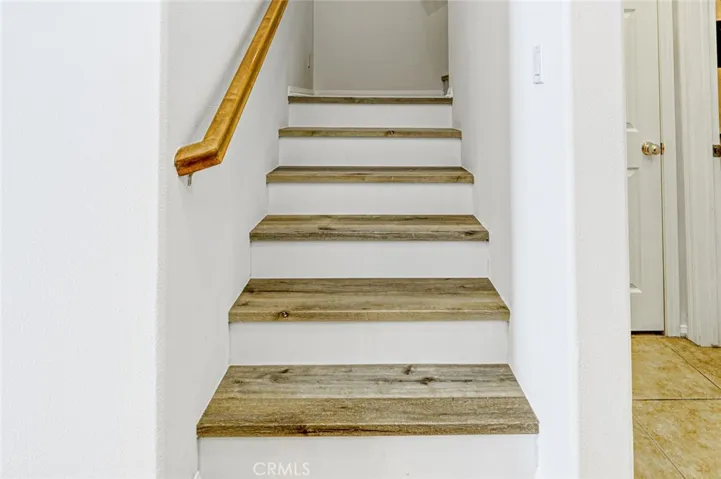 Brand new Vinyl flooing on stairs and upstairs