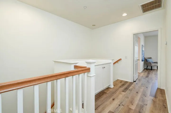 Hallway Upstain With linen closets