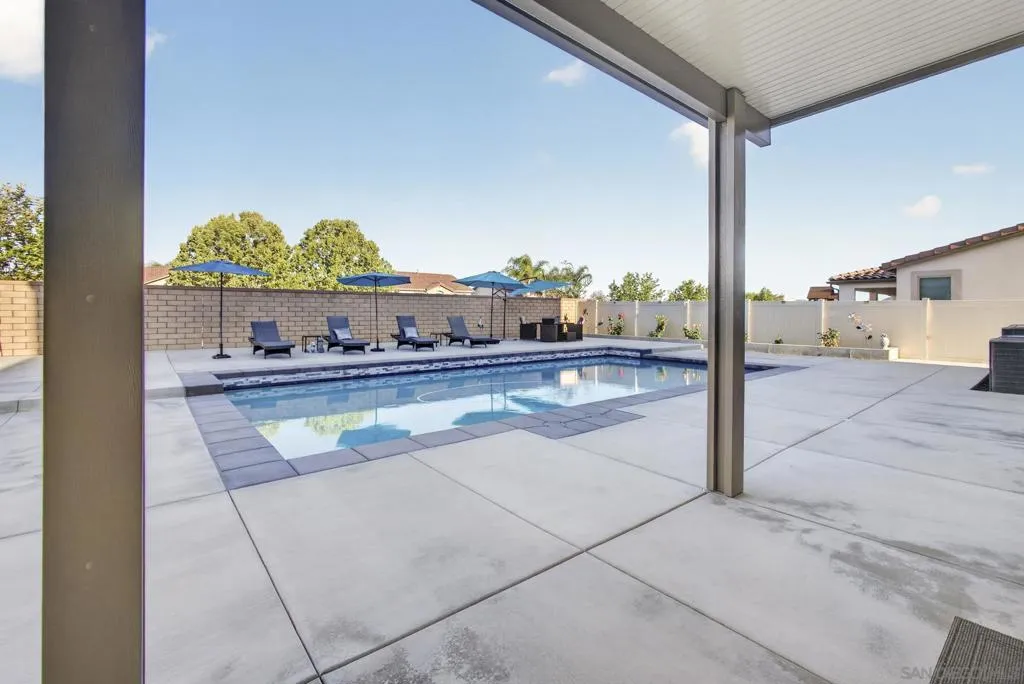 Added covered patio