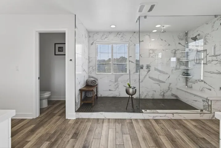 Spa Shower with rain shower head