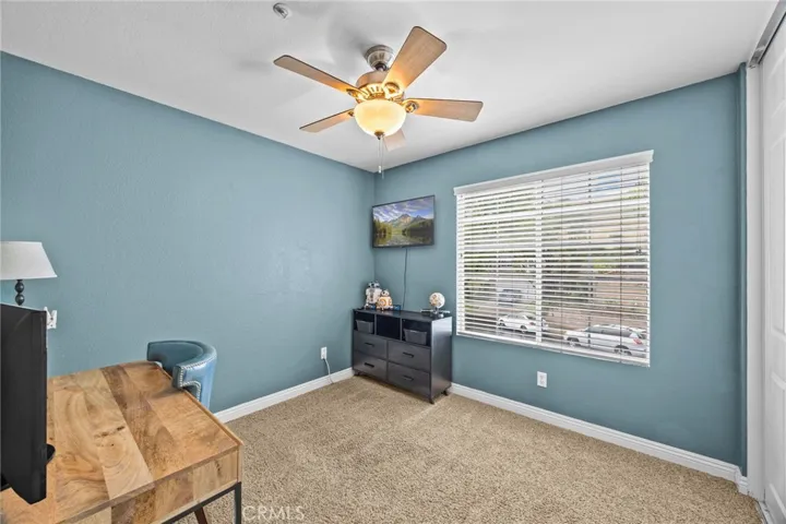 Spacious additional bedroom.