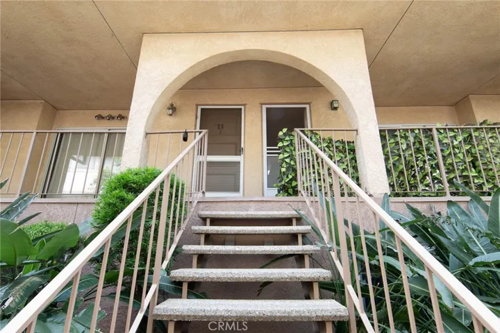 front of unit