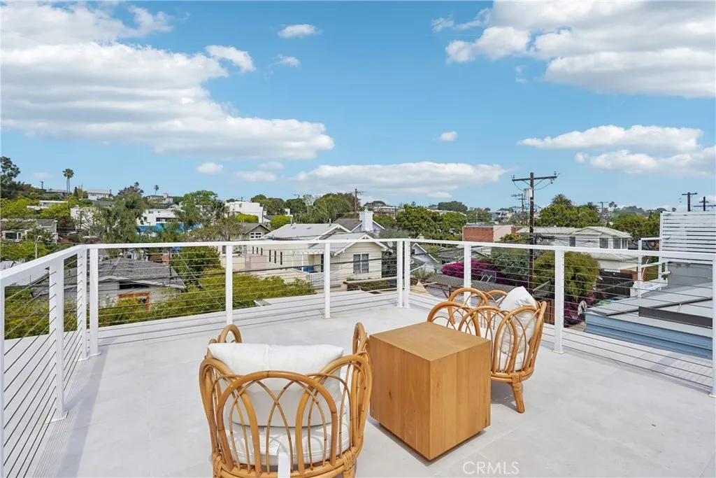 360 views from the rooftop deck