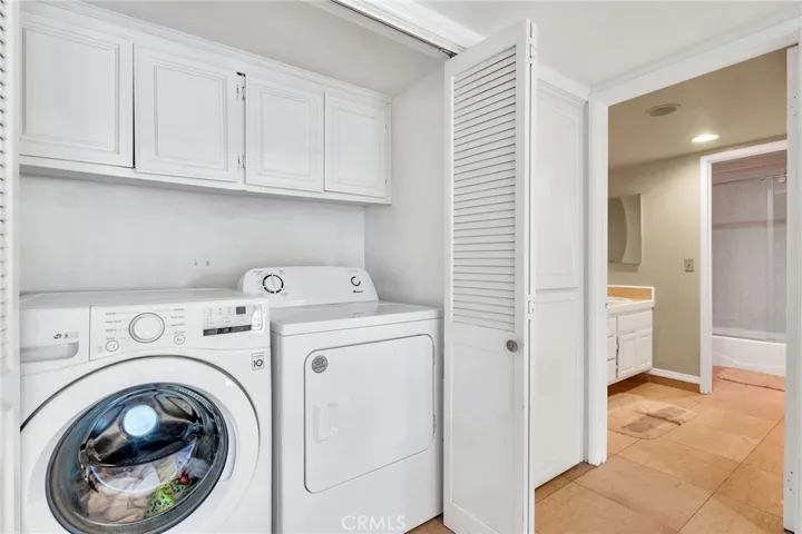 Laundry area