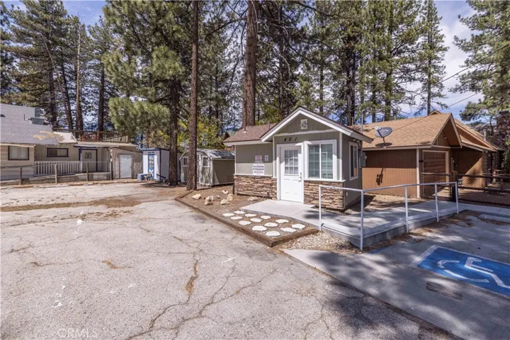 Sales Office with bathroom.