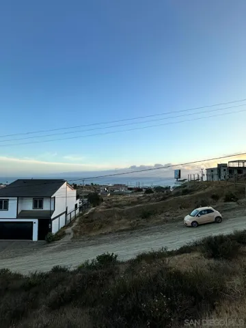 View from lot to Pacific Ocean