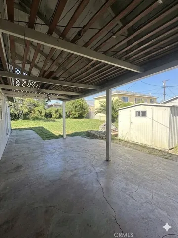 backyard covered porch