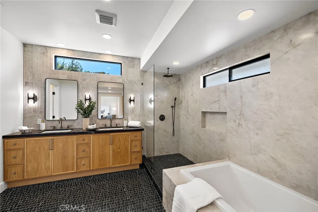Spa like custom bathroom