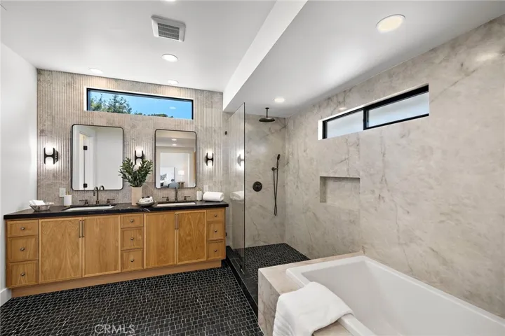 Spa like custom bathroom