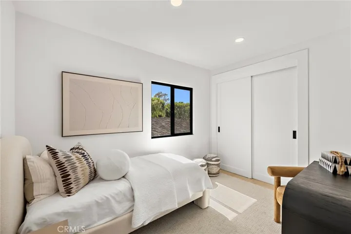 Third upstairs bedroom with large closet