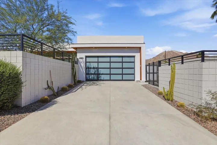 Tinted Glass Sectional Garage Door