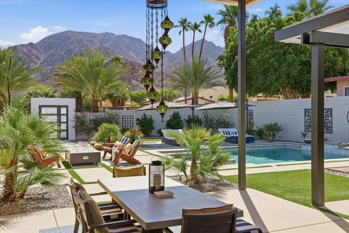 View from Patio to East