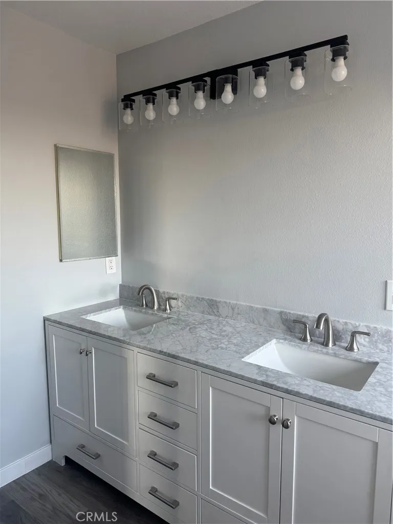 Primary Double Vanity