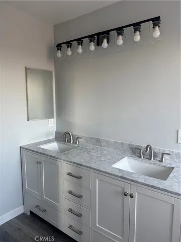 Primary Double Vanity