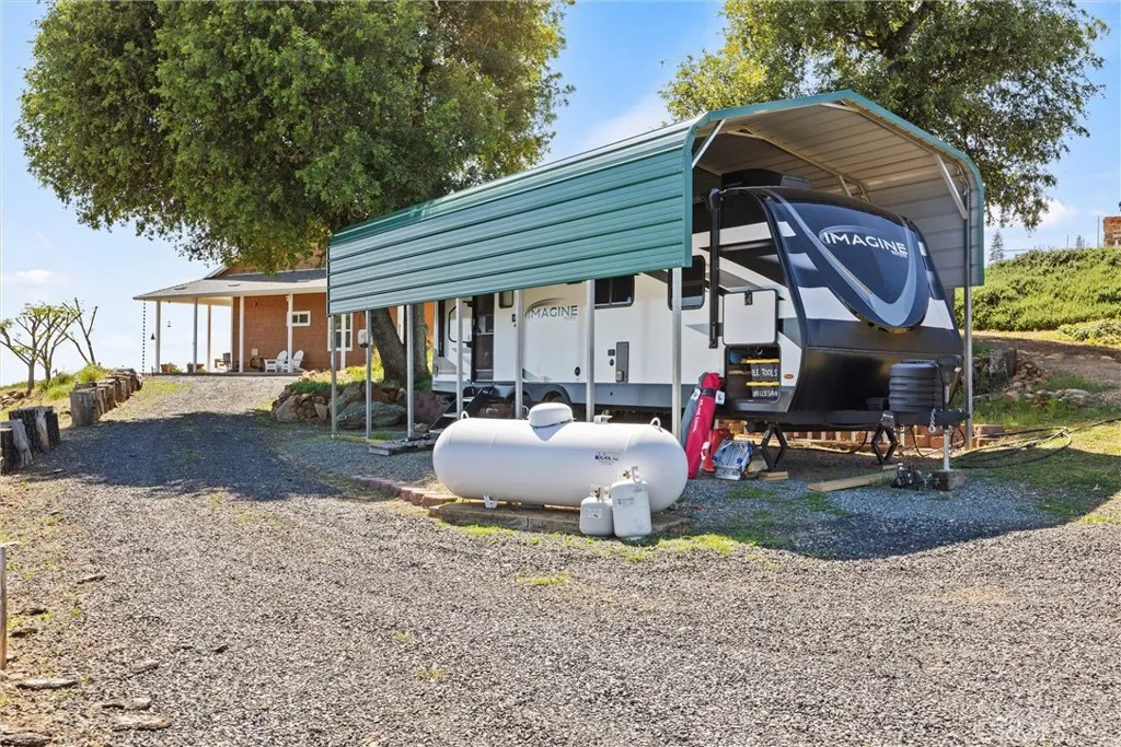 Trailer stays with the property