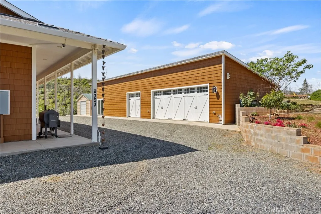 3 Car Garage & Gym