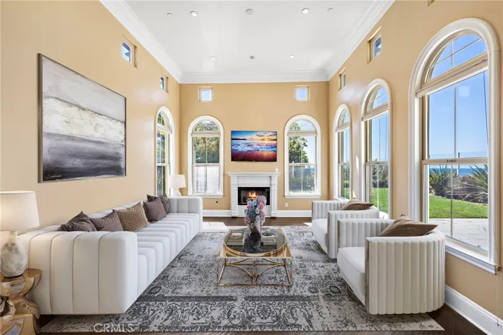 Virtually Staged Living Room