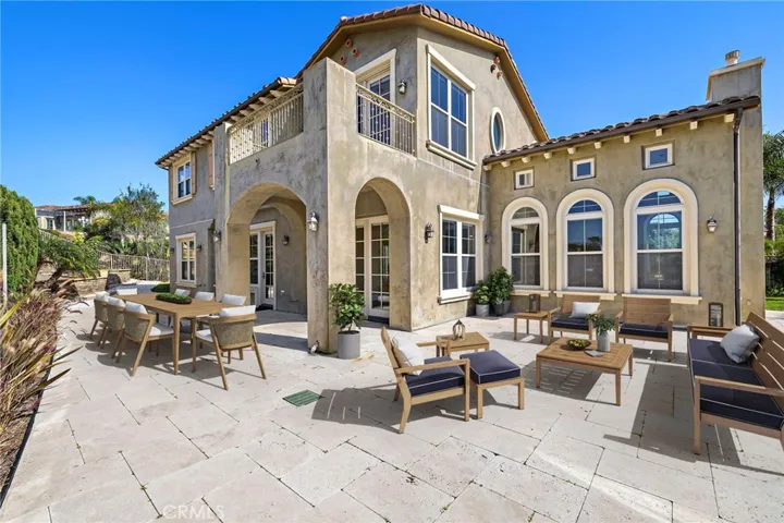 Virtually Staged outdoor living space