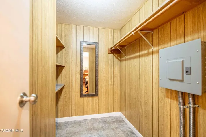 Guest room closet