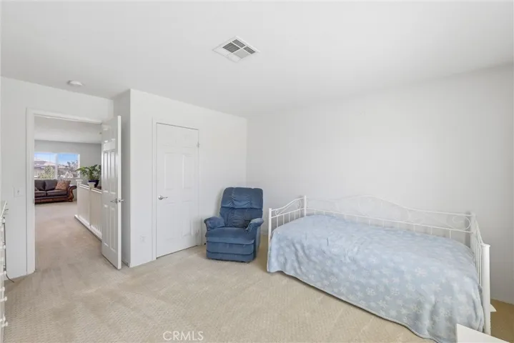 Walk-in closet in every bedroom
