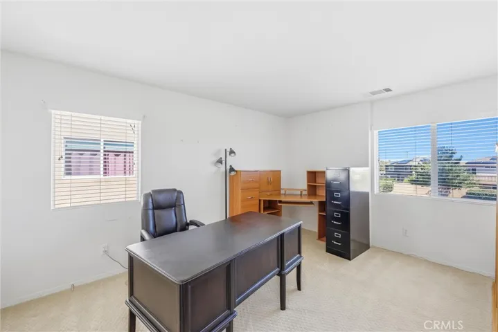 Office with walk-in closet- 5th bedroom