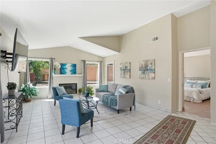 LIVING AREA TO PRIMARY BEDROOM