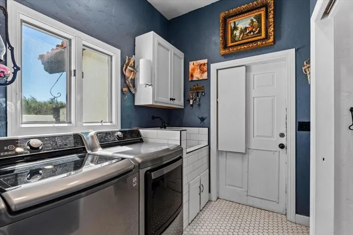 Laundry Rm w/Sink + Ironing Board