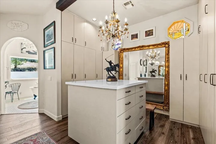 Custom Closets + Island