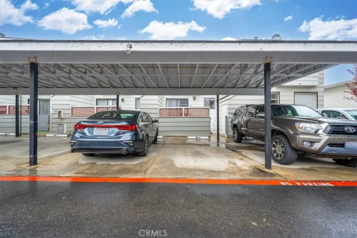 2 Designated Covered Parking Spaces