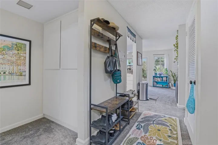 Hallway to living room