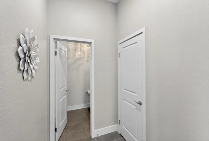 Powder Bath and Storage Closet