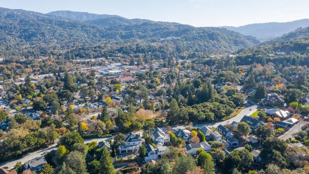 Beautiful downtown Los Gatos.
