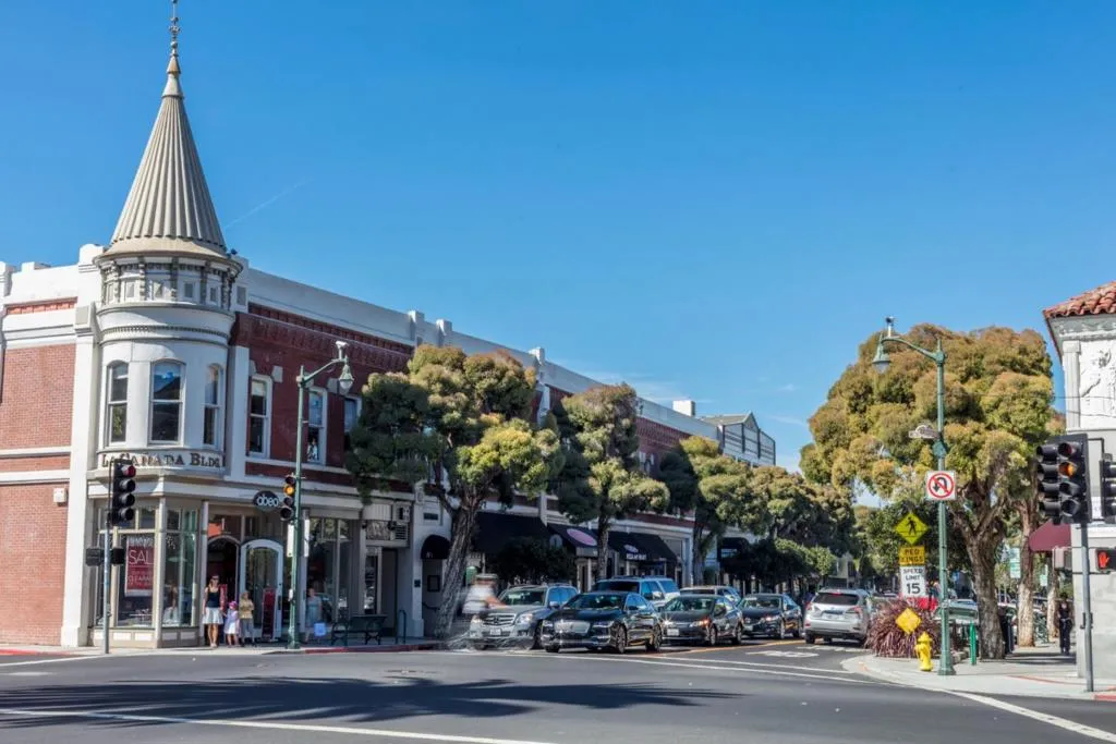 Historic and exciting downtown Los Gatos.