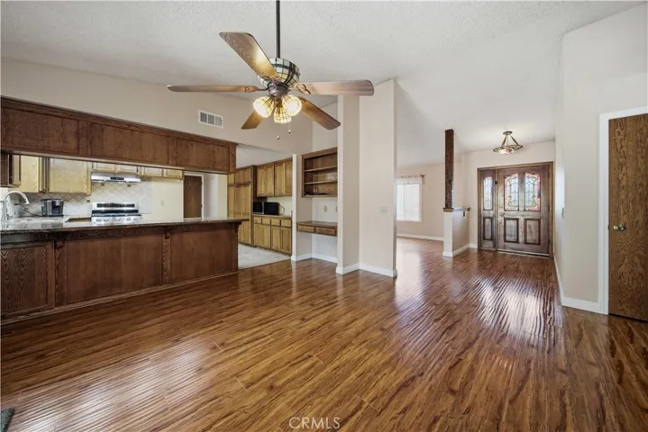 Dining room facing kitchen