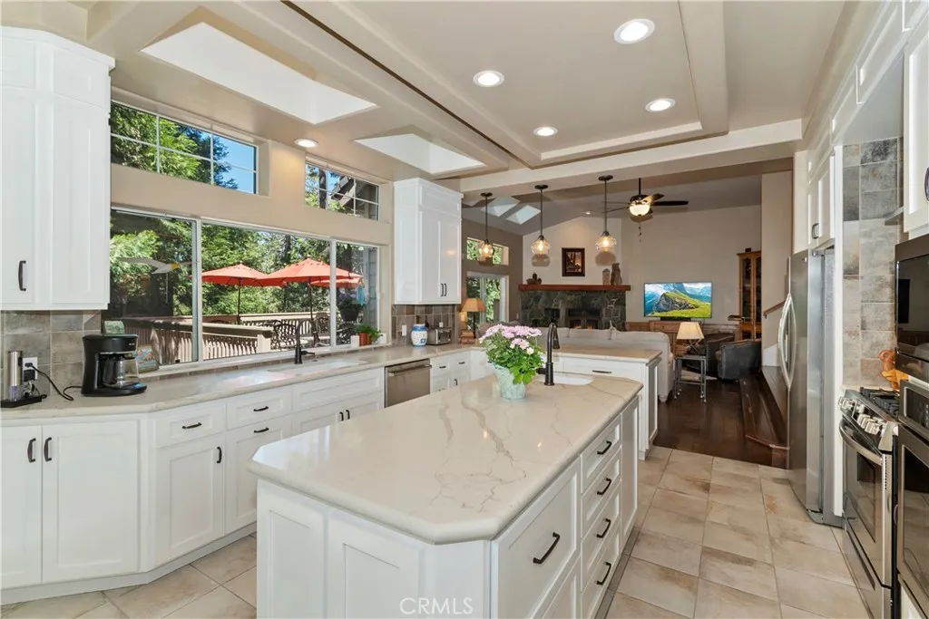 Chef's kitchen. Check out the storage!!