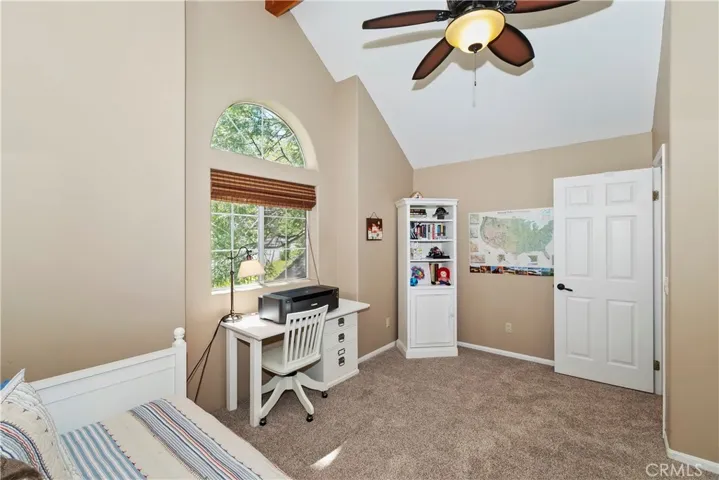 High ceilings.