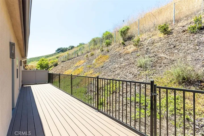 Back deck area (access from Primary bedroom and living area)