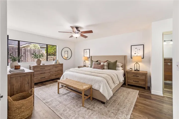 Primary Bedroom Virtually Staged