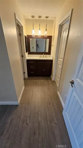 Vanity in Master Bedroom