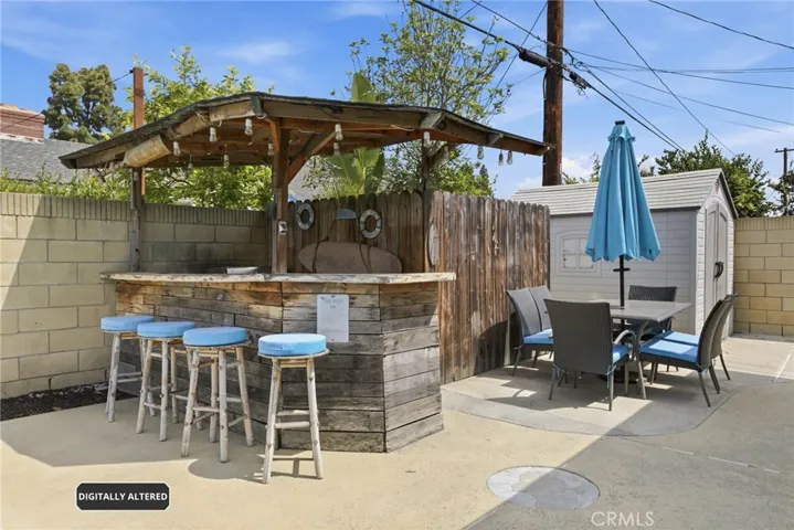 BBQ & Bar Area