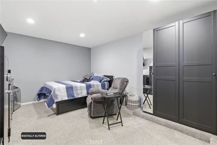 Portion of Garage converted to Bed #4